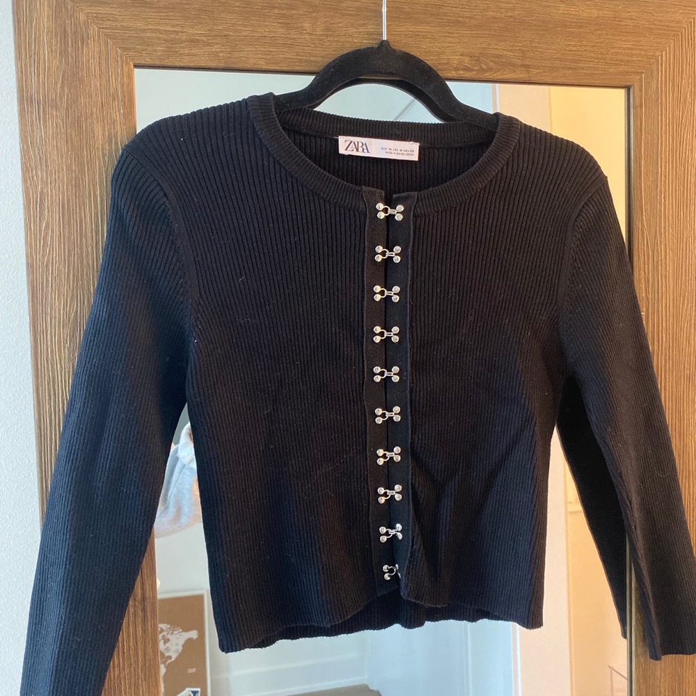 Knit cardigan